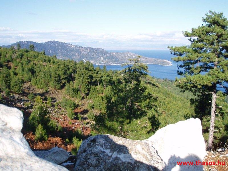 Golden Beach, hegyek